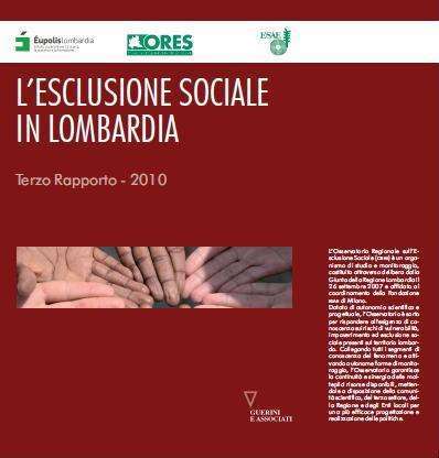 Esclusione sociale in lombardia. Terzo rapporto 2010