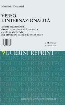 Verso l'internazionalità