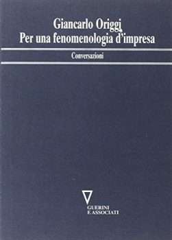 Per una fenomenologia d'impresa