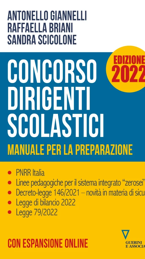 Concorso dirigenti scolastici. Edizione 2022