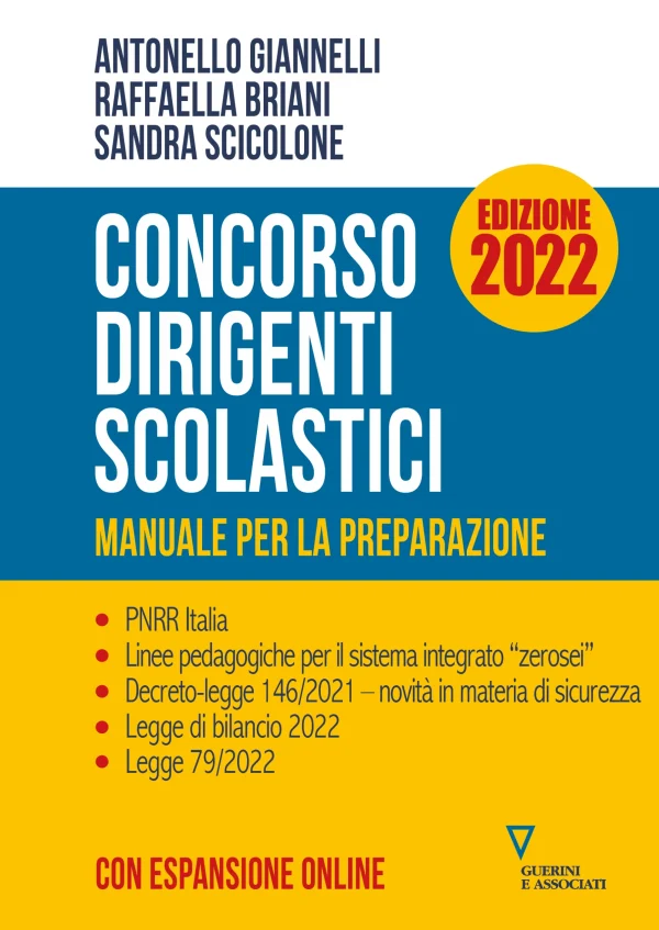 Concorso dirigenti scolastici. Edizione 2022