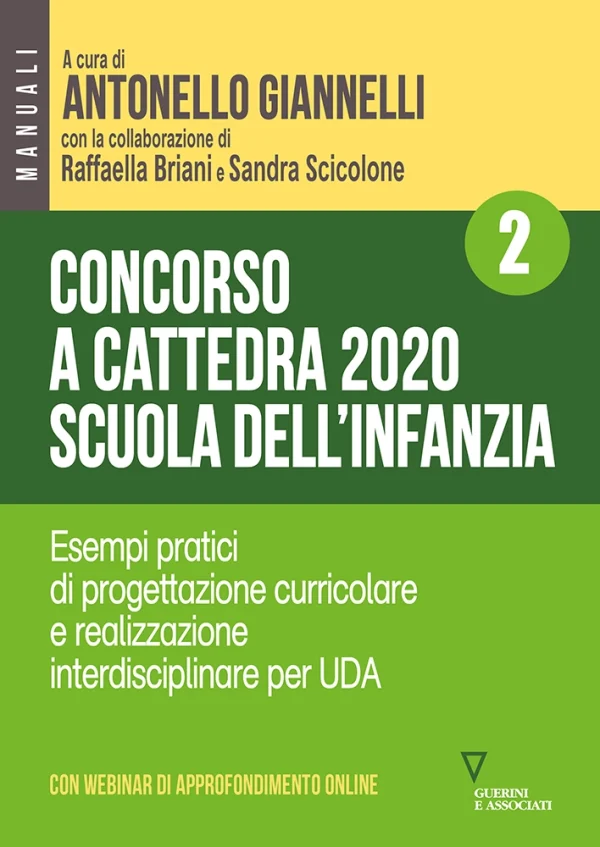 Concorso a cattedra 2020, Scuola dell'infanzia, Volume 2