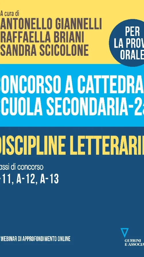 Concorso a cattedra, Scuola secondaria, Volume 2a
