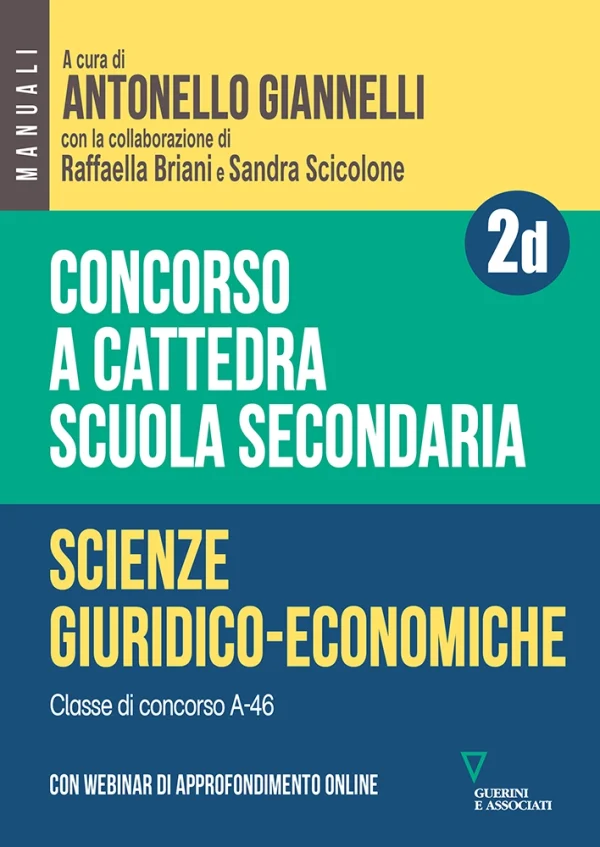 Concorso a cattedra, Scuola secondaria, Volume 2d