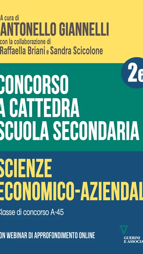Concorso a cattedra, Scuola secondaria, Volume 2e