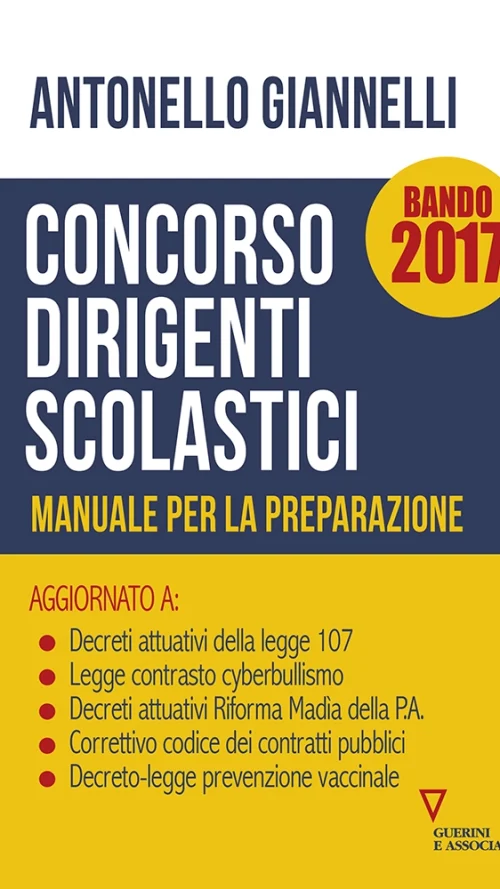 Concorso dirigenti scolastici. Bando 2017