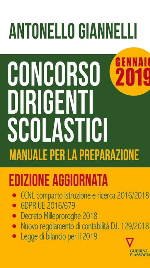 Concorso dirigenti scolastici. Edizione 2019